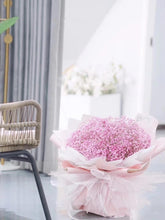 Load image into Gallery viewer, Pink Baby Breath Bouquet