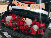 Load image into Gallery viewer, Masquerade - Car Floral Proposal/ Birthday Set up