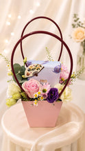 Load image into Gallery viewer, Moonlit Blush Flower Bag
