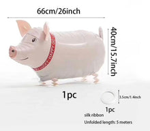 Load image into Gallery viewer, 1pc Uninflated Pig Walking Balloons
