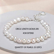 Load image into Gallery viewer, Mother Of Pearl Bracelet Freshwater 5-6mm
