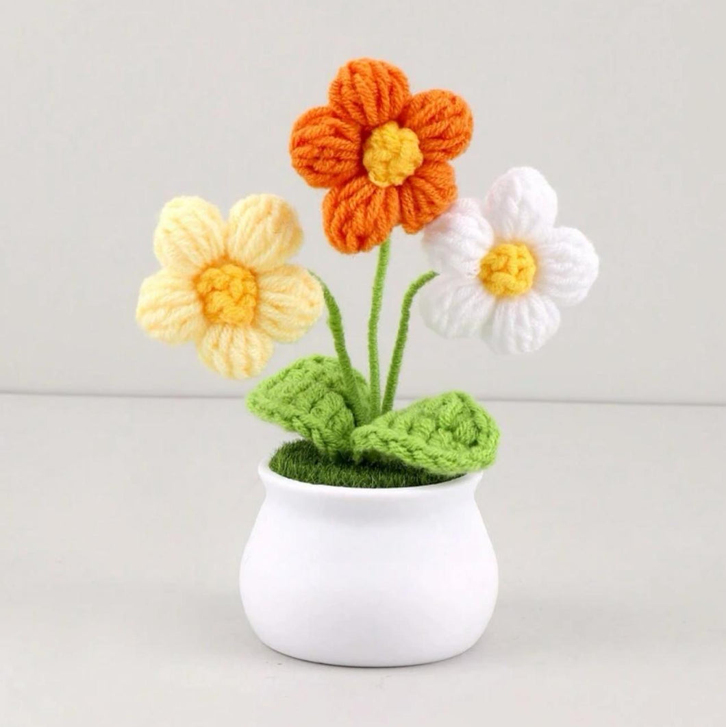 Handmade Woven Flower Pot