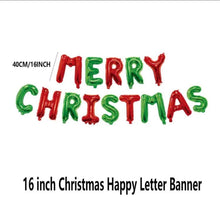 Load image into Gallery viewer, Merry Christmas Letter Banner
