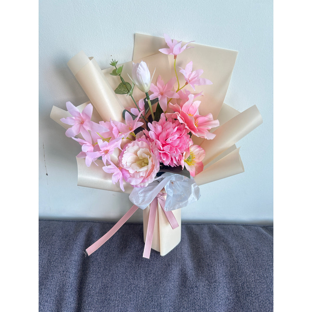 Pinky Artificial Bouquet