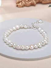 Load image into Gallery viewer, Mother Of Pearl Bracelet Freshwater 5-6mm
