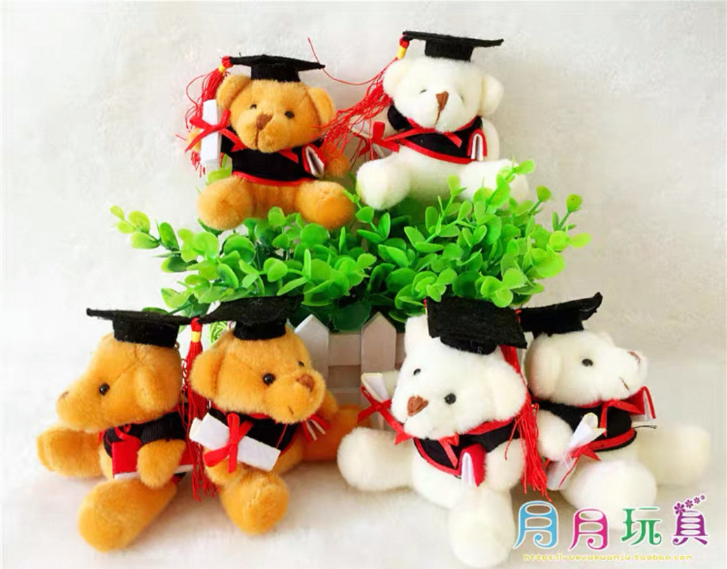 Graduation Teddy Bear Keychain