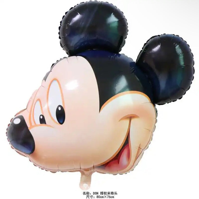 1pc Uninflanted Head Micky Mouse Balloons