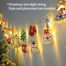 Load image into Gallery viewer, Christmas LED Lights String - Santa Claus, Snowman etc
